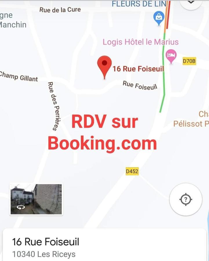 Gite La P'Tite Louise Les Riceys Esterno foto